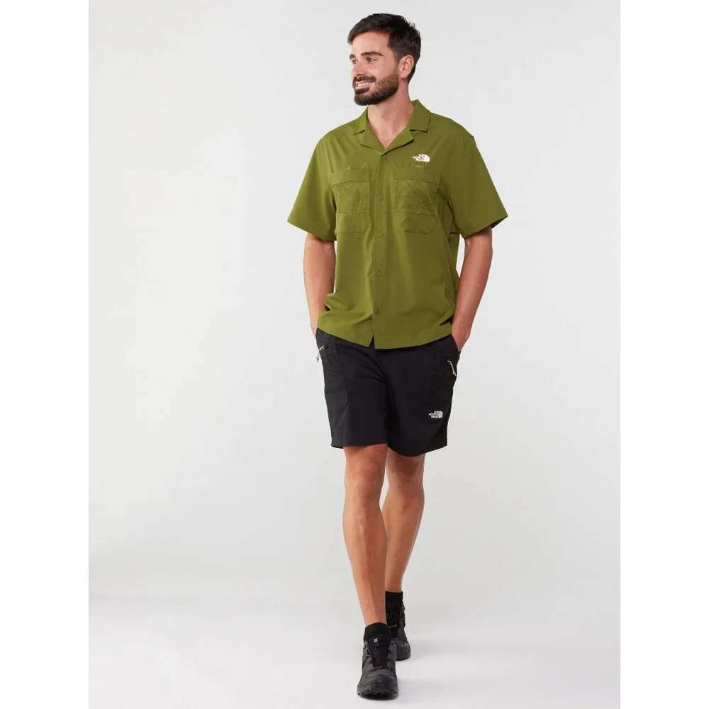 The North Face Men's‎ First Trail Short Sleeve Shirt, Forest Olive, Large